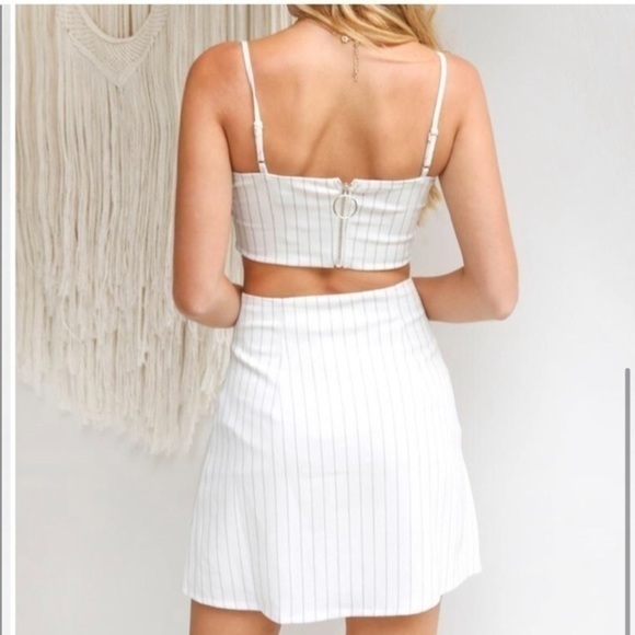 Strips mini skirt - Picture 4 of 7